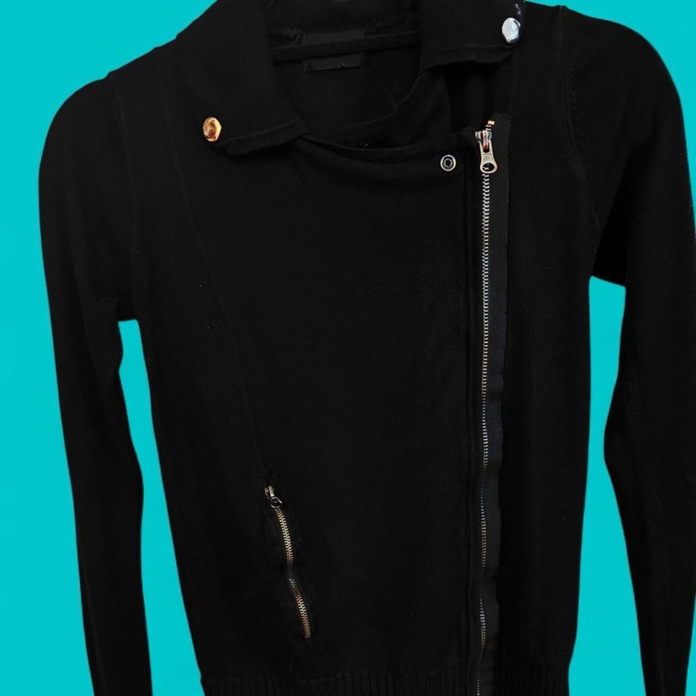 Central Park West Black Knit Sweater